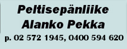 Peltisepänliike Alanko Pekka logo